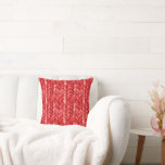Mysigt Chic Red Sweater Kudde<br><div class="desc">Chic Mysigt rött sötare med chokladbrun på baksidan</div>