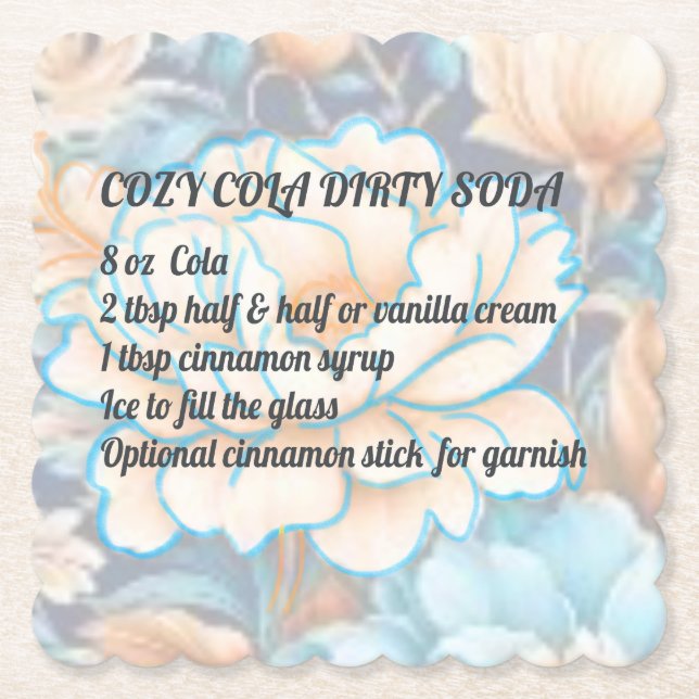 Mysigt Cola Dirty Soda Underlägg (Framsida)