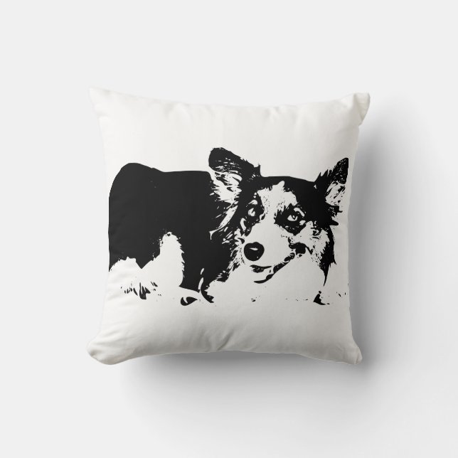 Mysigt Corgi, Lugn Evening Energy Kudde (Framsida)