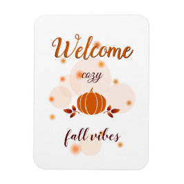 mysigt fall vibes orange pumpa magnet