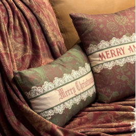 Mysigt Farmhouse Vintage William Morris Helgdag Prydnadskudde
