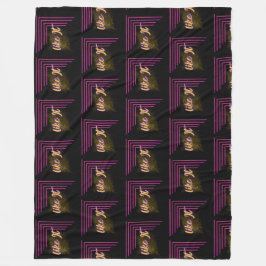 Mysigt Flebit Blanket-design uppsving i Stil Fleecefilt