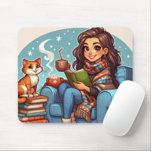 Mysigt flicka: Hett Drink & Favorite Reads Musmatta