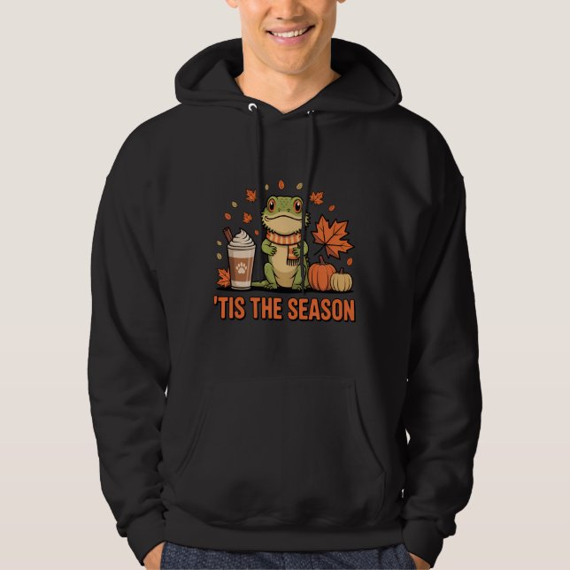 Mysigt för höstböjd dragon hoodie (Framsida)