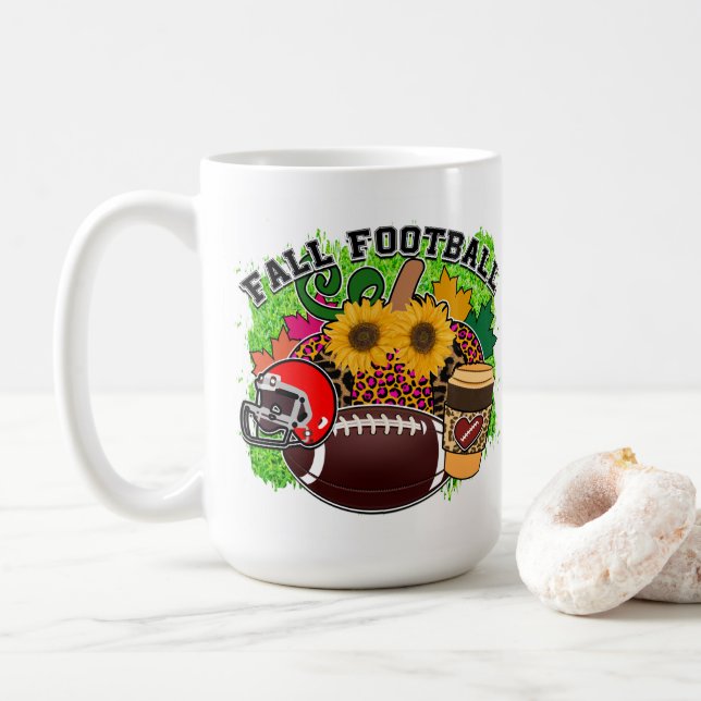 Mysigt fotboll kaffemugg (Med munk)