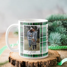 Mysigt foto för familjen Mörk grönt & Mint Play Fl Kaffemugg