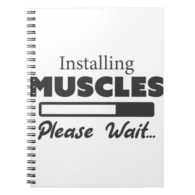 Mysigt Gym Anteckningsbok (Framsidan)