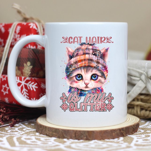 Mysigt hattunge med gnistor kaffemugg (Skapare uppladdad)