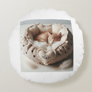Mysigt Haven Pet Pillow Bed" Rund Kudde