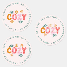 Mysigt Helgdag Returadress Klistermärke