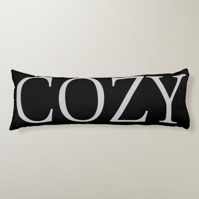 MYSIGT HELGDAG TYPOGRAFISK BODY PILLOW KROPPSKUDDE (Framsidan)
