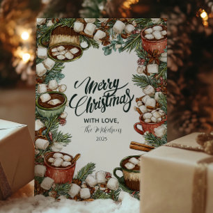 Mysigt Hett Kakaos Mugg God jul Julkort