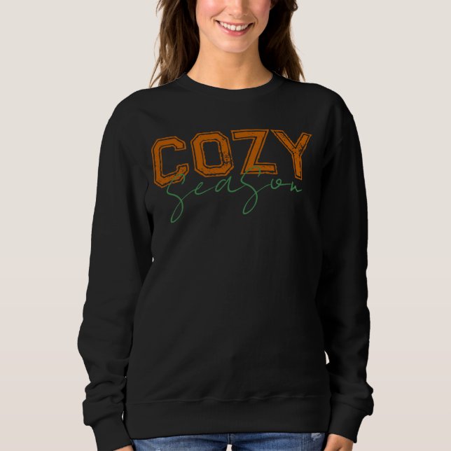 Mysigt höstfallsdesign t shirt (Framsida)