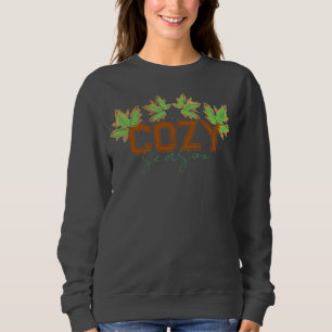 Mysigt höstfallsdesign t shirt