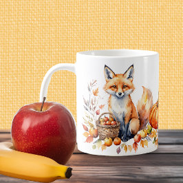 Mysigt höstfot kaffemugg