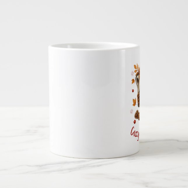 Mysigt höstmagasin jumbo mugg (Framsidan)