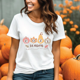 Mysigt höstsäsong T-Shirt
