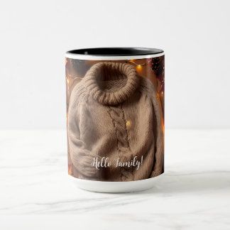 Mysigt höstsvensk, Löv, Pinecones Pumpkin Mugg