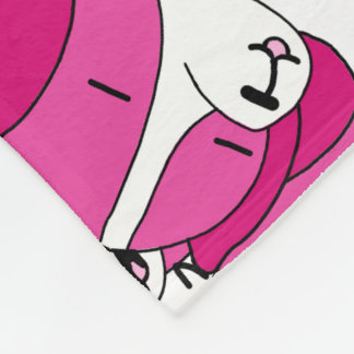 Mysigt Hund Pillowcase Fleecefilt