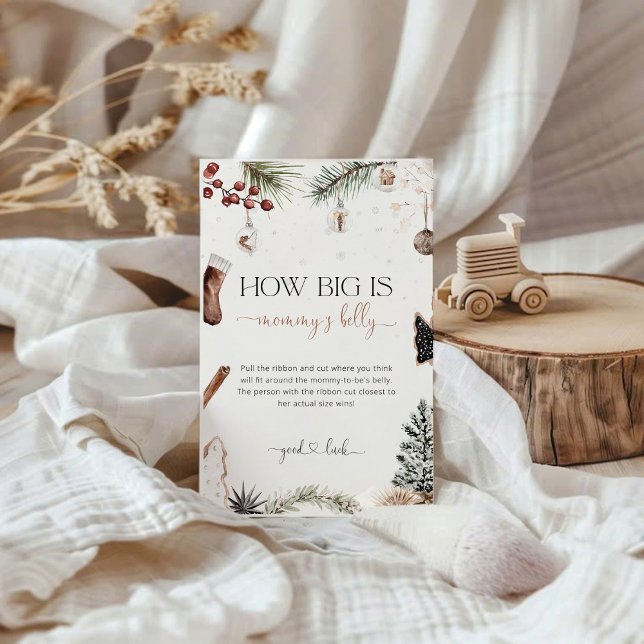 Mysigt Hur stort är Mamma Belly Baby Shower Game (Skapare uppladdad)