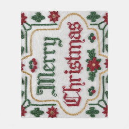 Mysigt jul: Broied Fleece Blankets