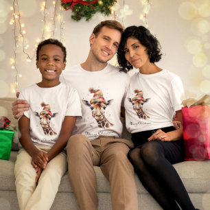 Mysigt jul Giraffe T Shirt