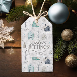 Mysigt jul-ID985 Presentetikett