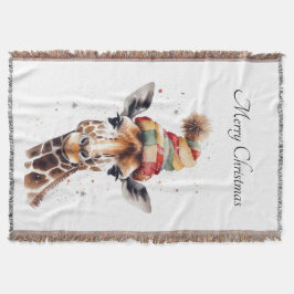 Mysigt jul Safari, anpassningsbar Filt