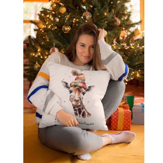 Mysigt jul Safari, anpassningsbar Kudde (Skapare uppladdad)