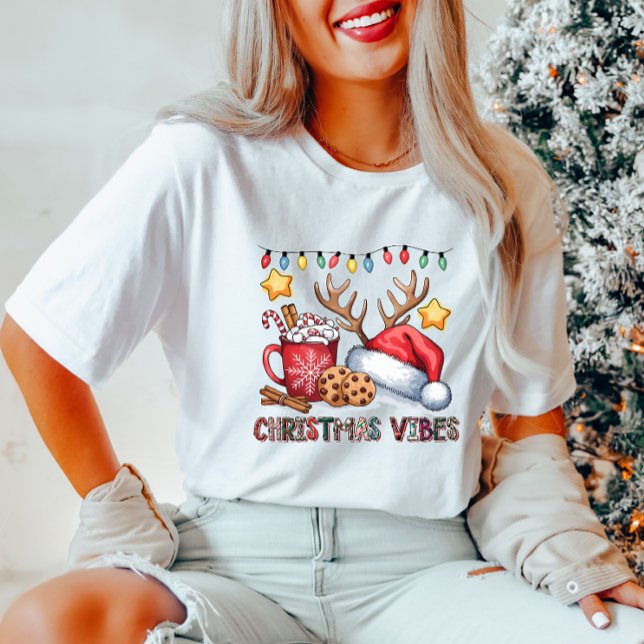 Mysigt jul Vibes T-Shirt (Skapare uppladdad)
