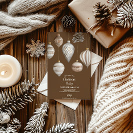 Mysigt julafton inbjudningar