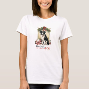 Mysigt julfarm glömmer inte hund t shirt