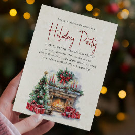 Mysigt Julfest för julmatchning Inbjudningar