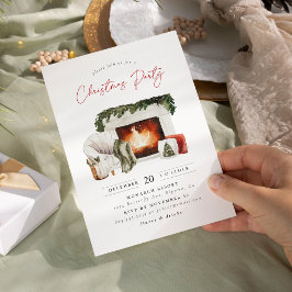 Mysigt Julfest jul Inbjudningar