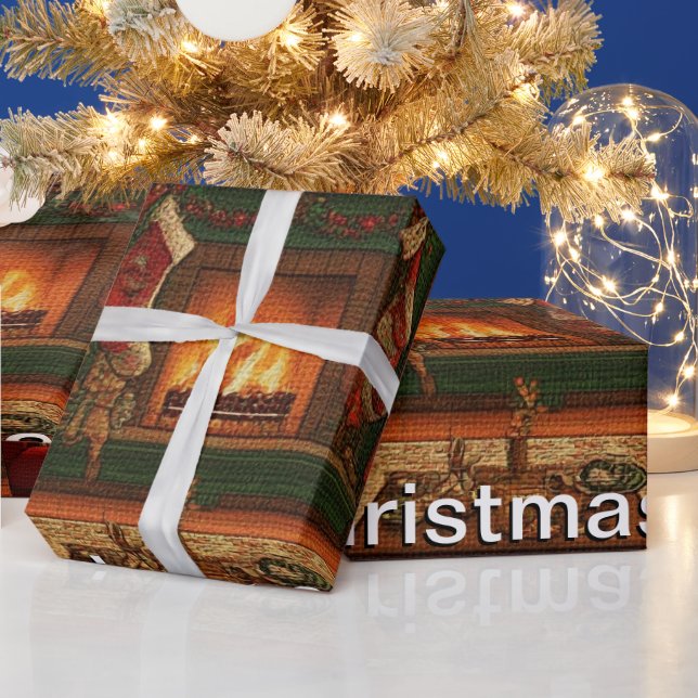 Mysigt julhussport presentpapper (Helgdagar)