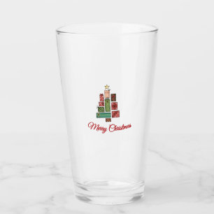 Mysigt julkaffe Mugg Festive Helgdag Gift Glaskopp