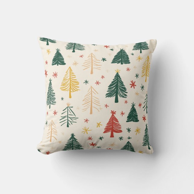 Mysigt julkudde kudde (Framsida)