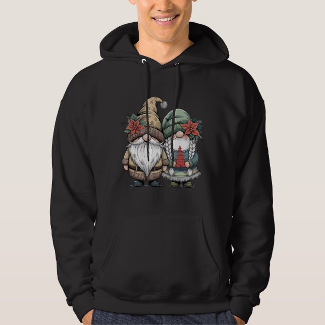 Mysigt julpar hoodie (Framsida)