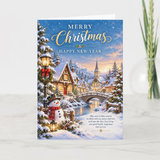 Mysigt julstugeområde kort