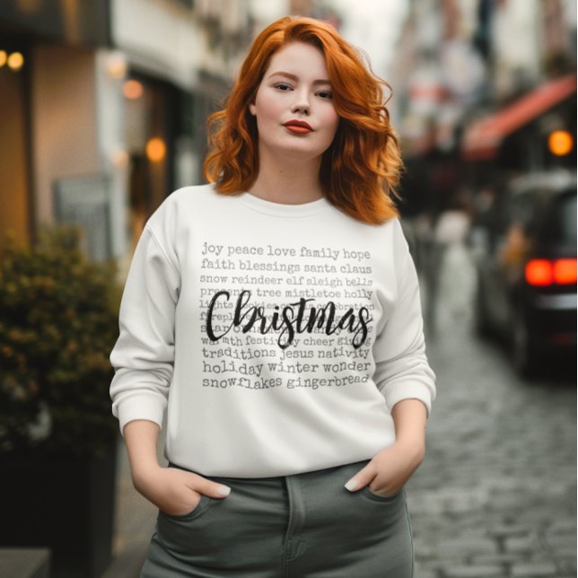Mysigt jultröja, julklapp till henne t shirt (cozy Christmas shirt, Christmas outfit, Christmas gifts, women christmas sweatshirt, Gift for her)