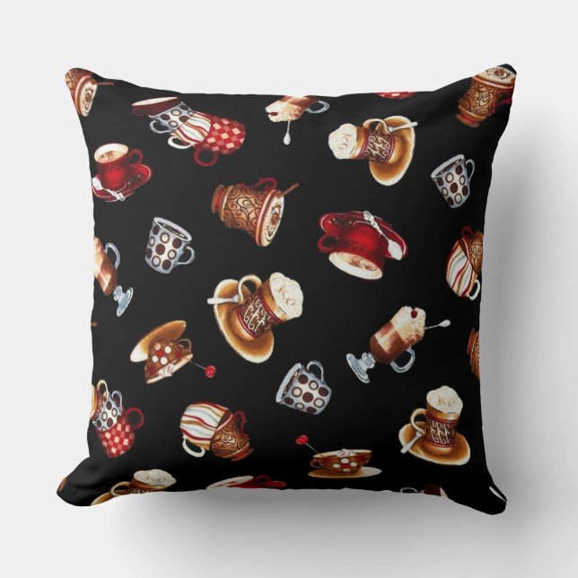 Mysigt kaféläge kudde (Framsida)