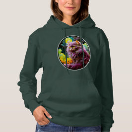 Mysigt katt Stil med Hoodie T Shirt