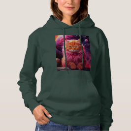 Mysigt katt Stil med Hoodie T Shirt