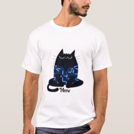 Mysigt katt t shirt