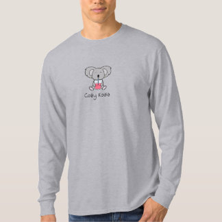 Mysigt Koala grått t-shirt med lång sleeve