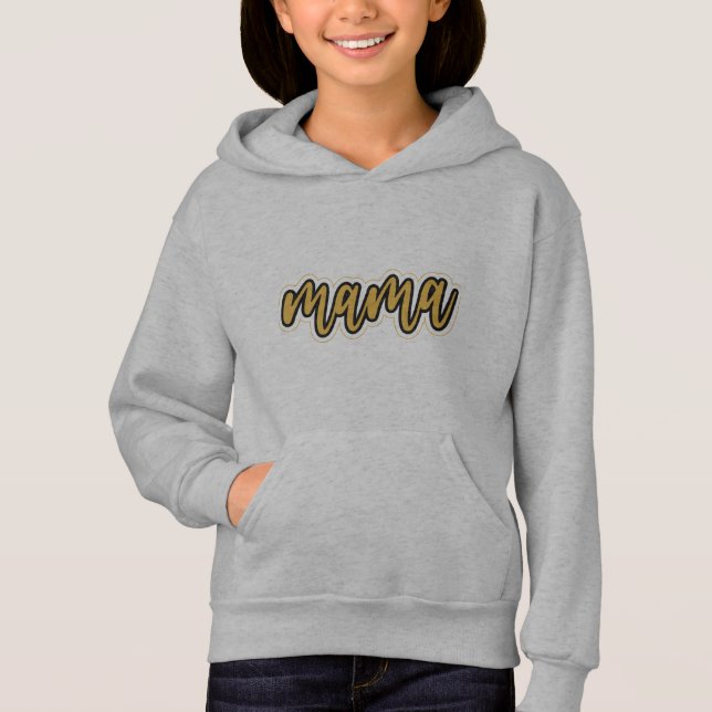 Mysigt komfort med Mamma för skadlig Mamma T Shirt (Framsida)