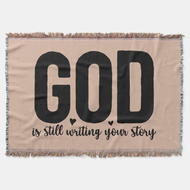 Mysigt kristen Blanket, födelsedagspresent, Religi Filt (Framsidan)