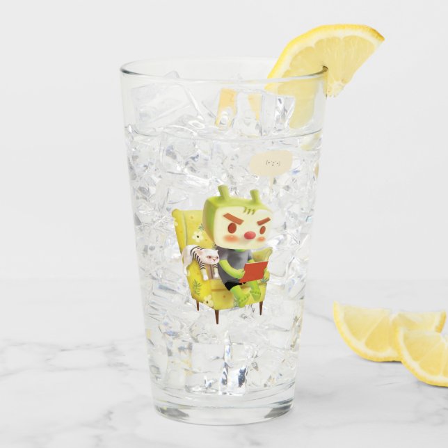 Mysigt lästid med uppsättning glaskopp (Bakside Is)