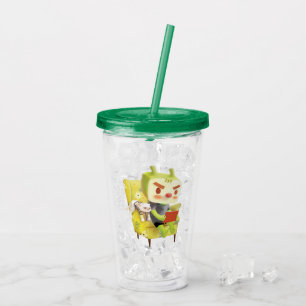 Mysigt lästid med uppsättning take away mugg
