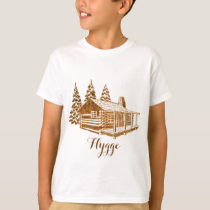 Mysigt loggskåp - Hygge eller egen text T-shirt
